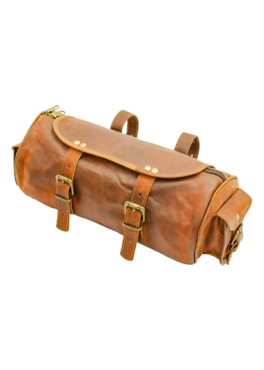 Orbit Brown Motorcycle Bag