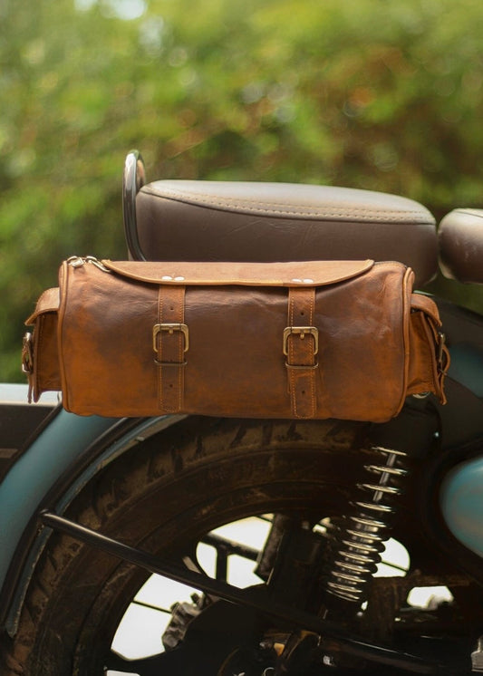 Orbit Brown Motorcycle Bag