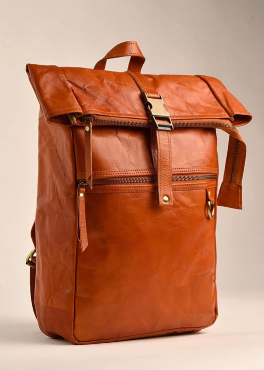 Vintage Coiro Leather BackPack