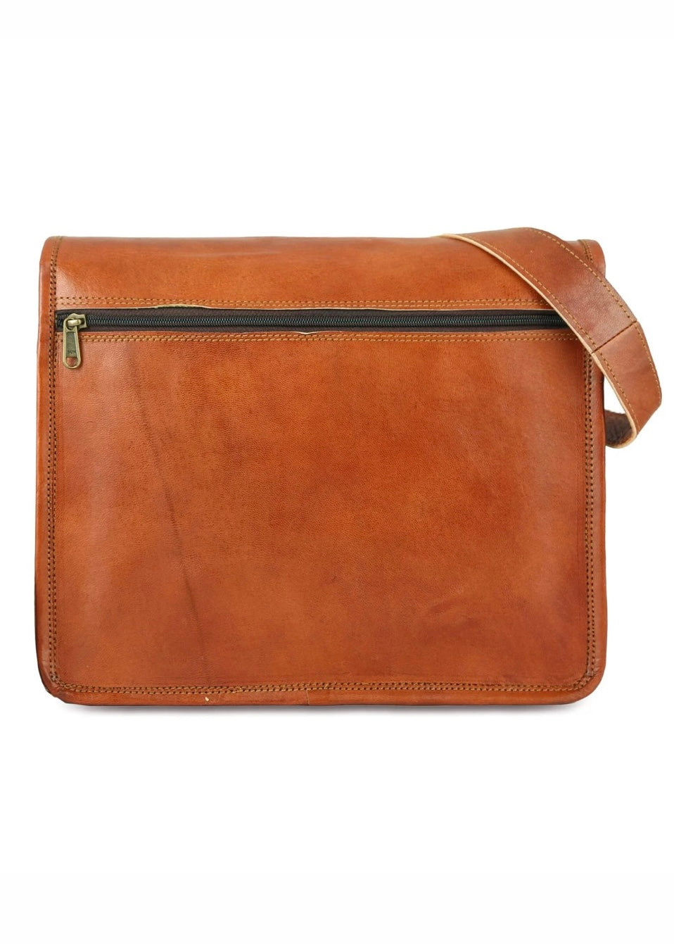 Vintage Brown Cross Body Slim Bag
