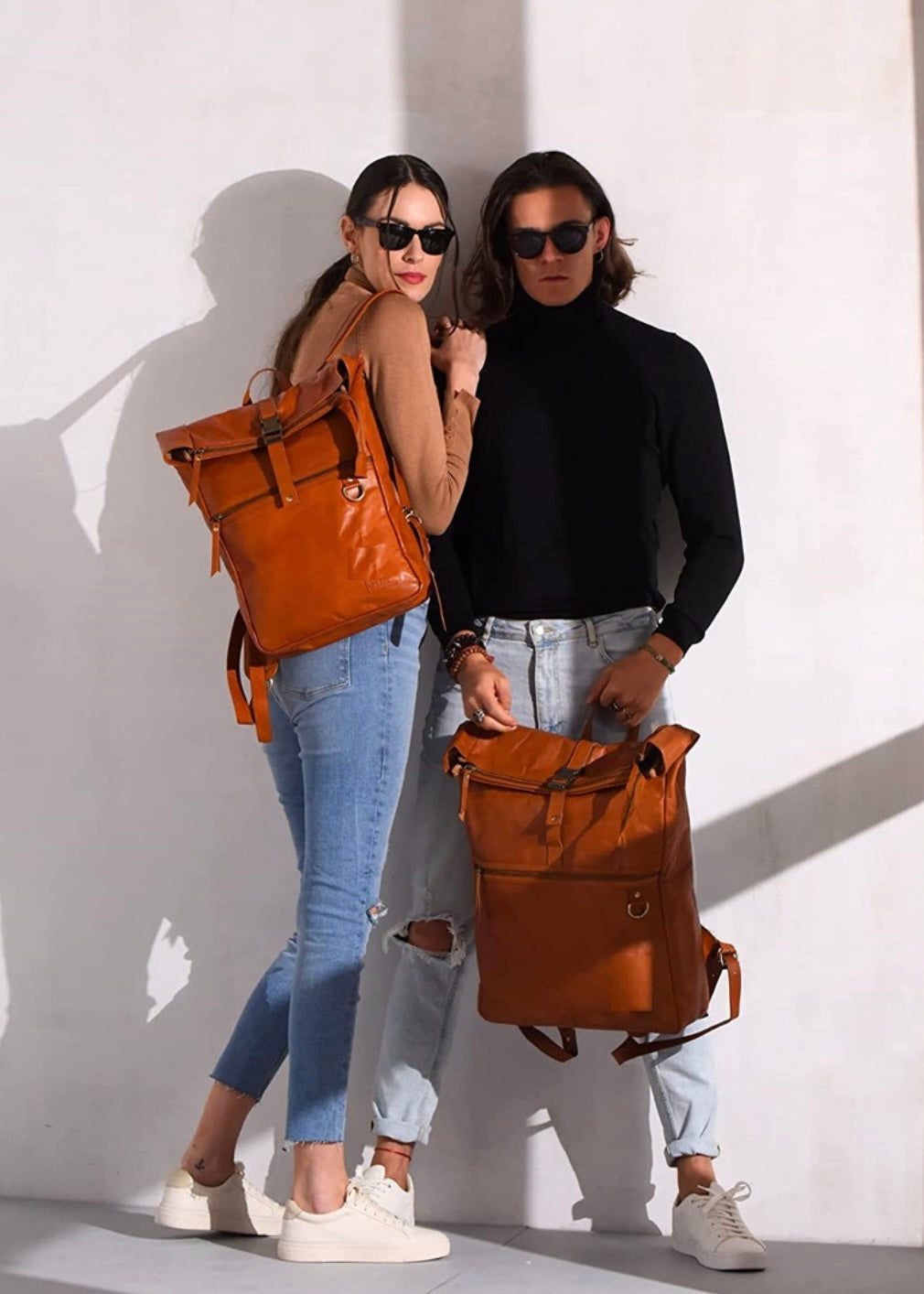 Vintage Coiro Leather BackPack