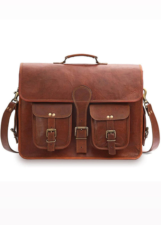 Brown Briefcase Office Bag