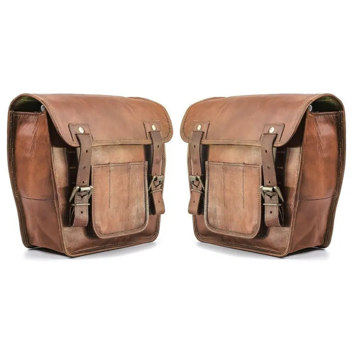 Rovo Brown Motorcycle Bag