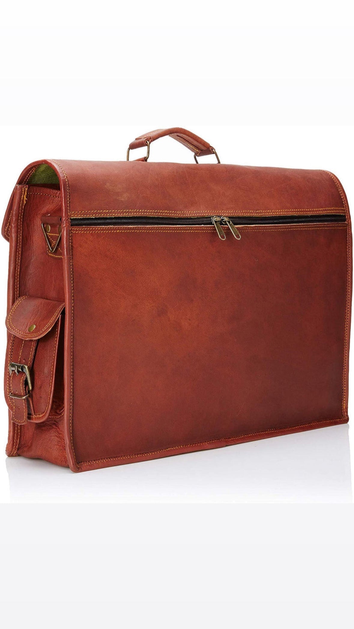 Brown Briefcase Office Bag