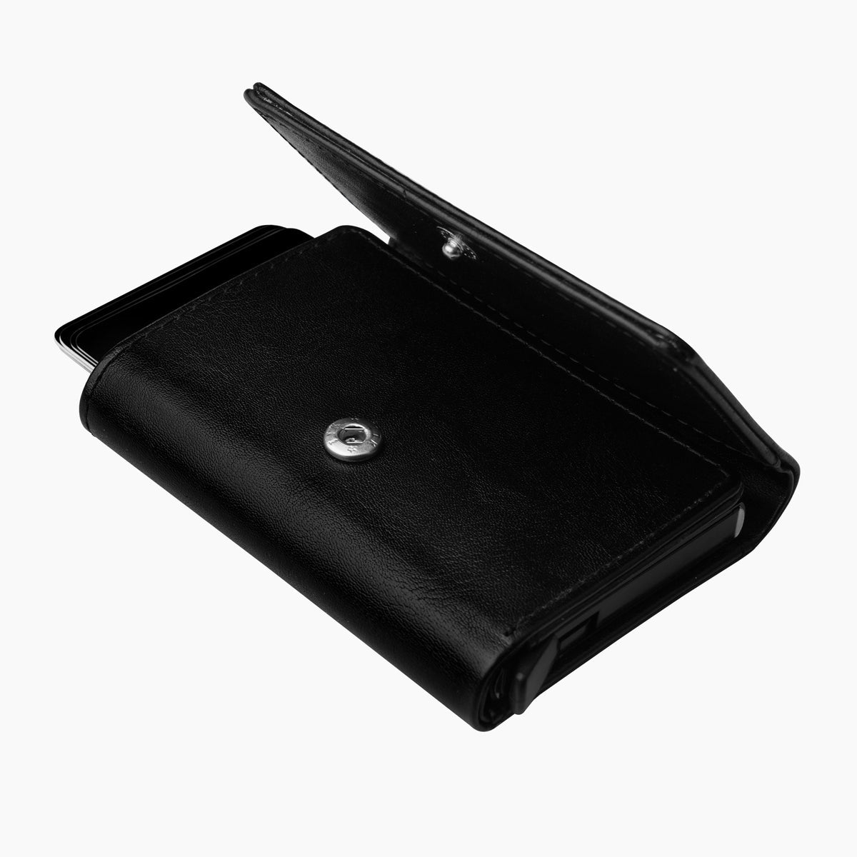 Brown RFID Protected Wallet Cardholder