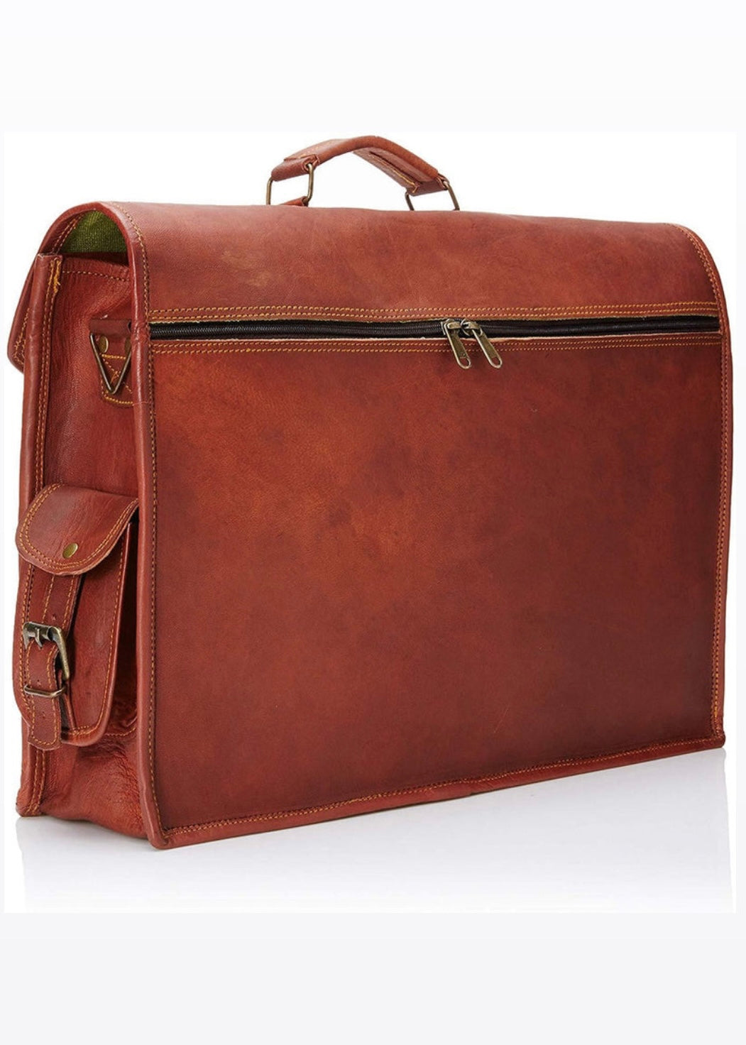 Brown Briefcase Office Bag