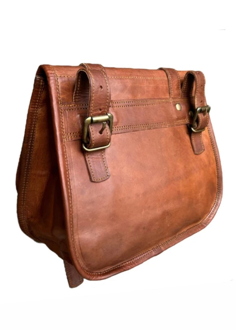 Vento Brown Motorcycle Bag
